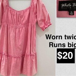 White Birch Pink Women's Top